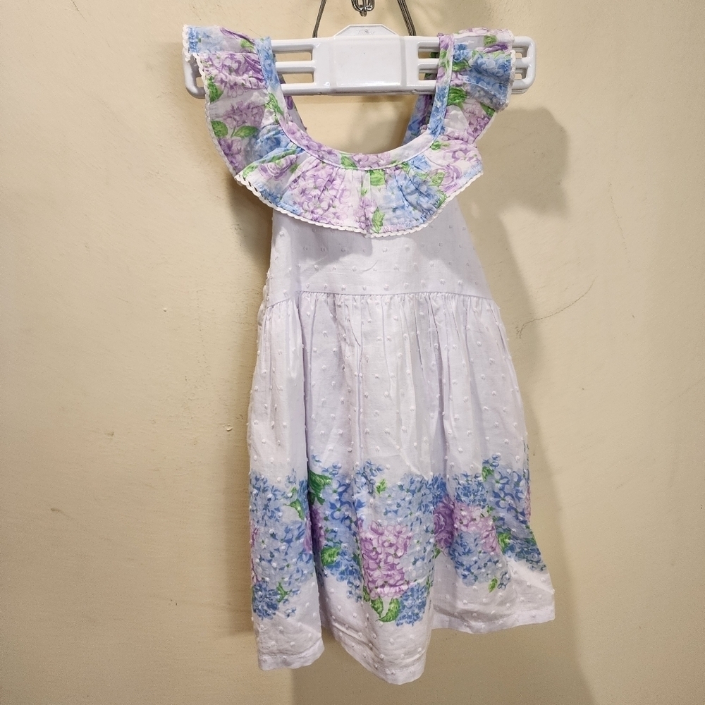 Tommy Bahama Girls 100% Cotton Floral Dress size 5